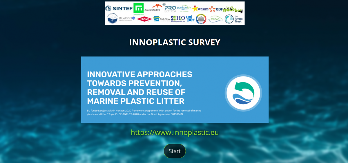 Take the IN-NO-PLASTIC survey on marine litter