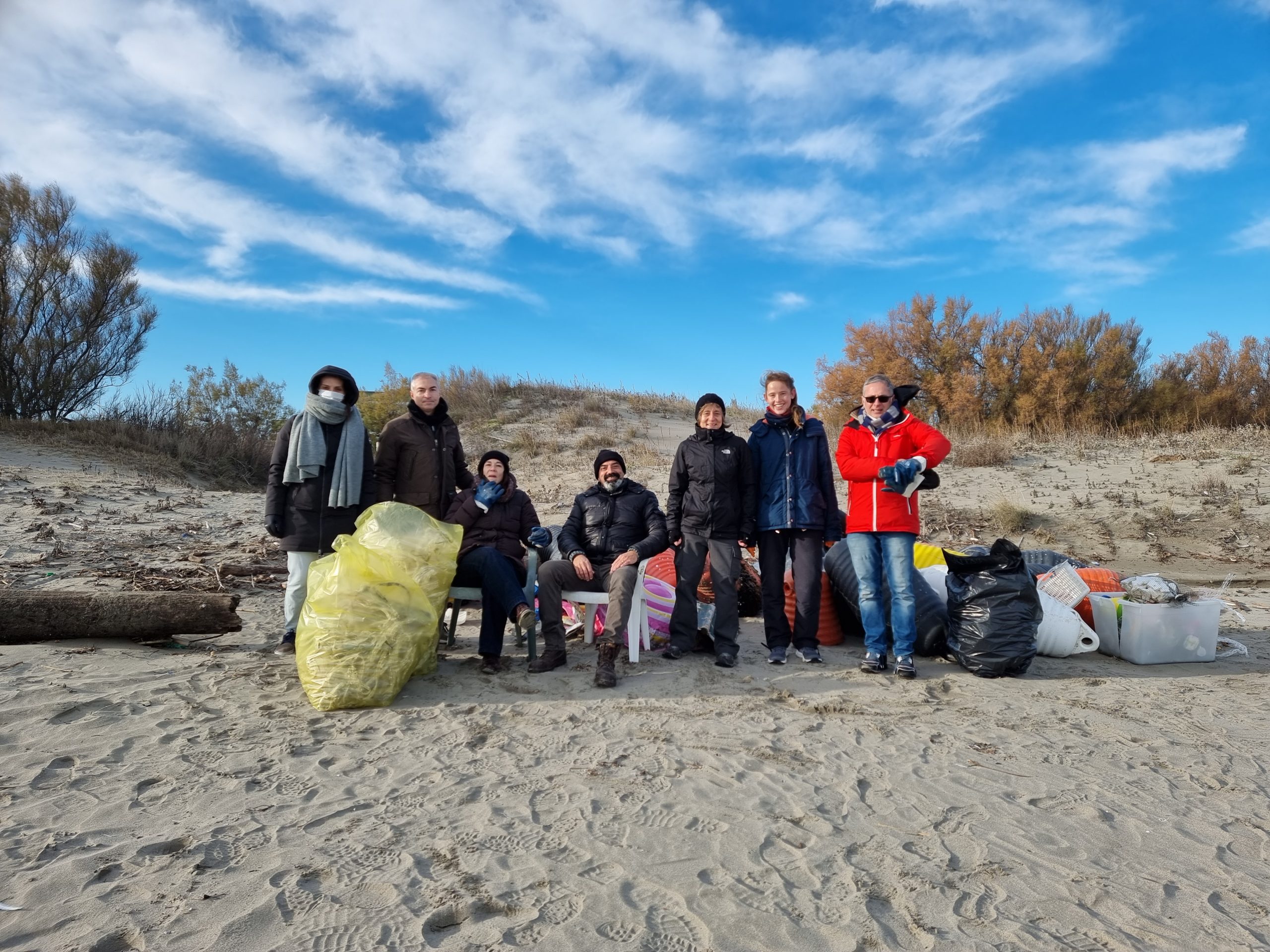 Macroplastic pollution: Venice Lagoon Plastic Free’s work in Pellestrina