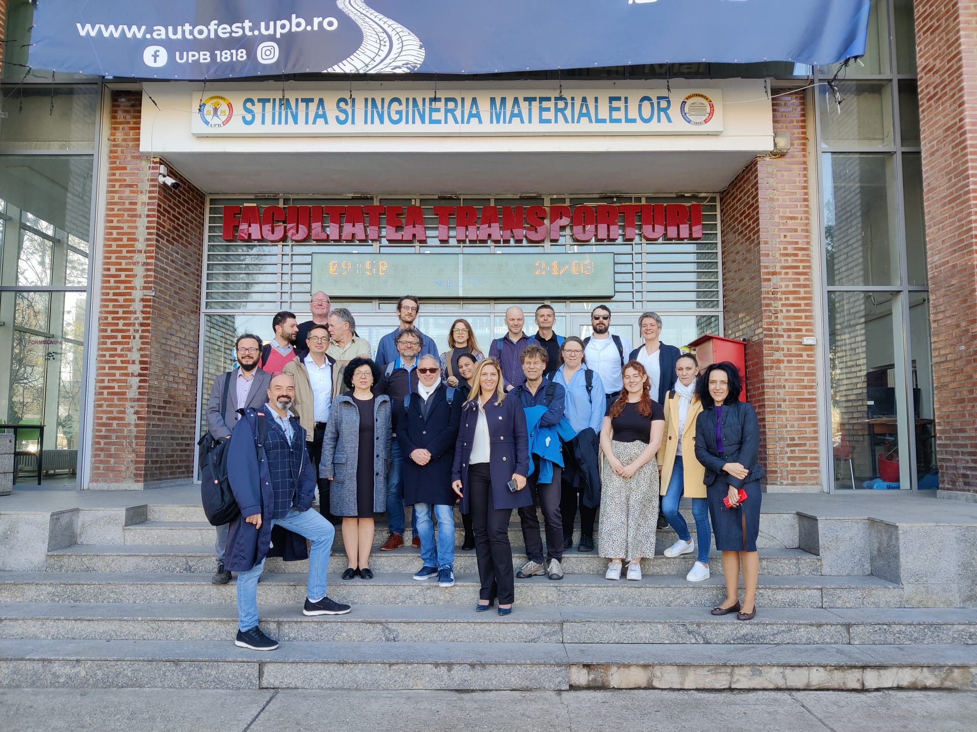 Assemblea Generale del consorzio di In-No-Plastic presso l’Università Politehnica di Bucarest