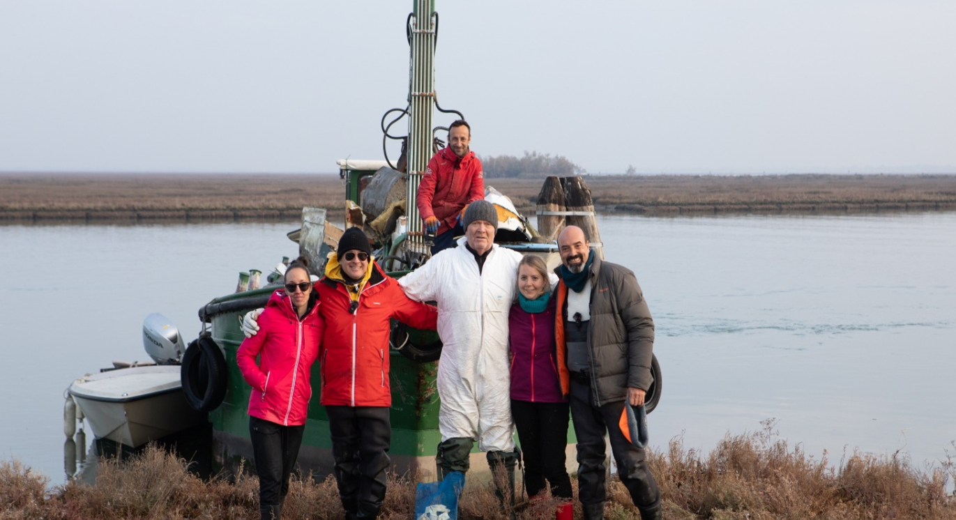 Crédit Agricole Italia and Venice Lagoon Plastic Free launch a crowdfunding campaign for Ghost Boats 2.0: Donate today and double your impact.