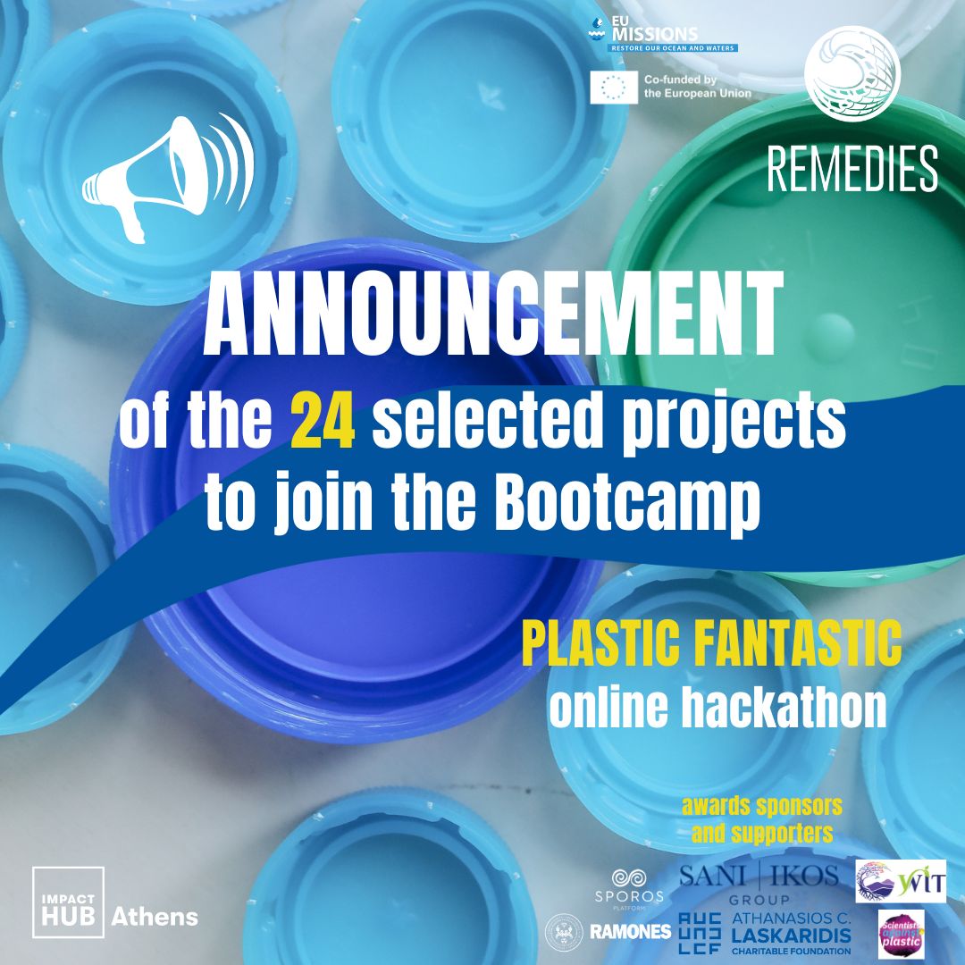 Announcement of the 24 Successful Projects for the PLASTIC FANTASTIC Hackathon