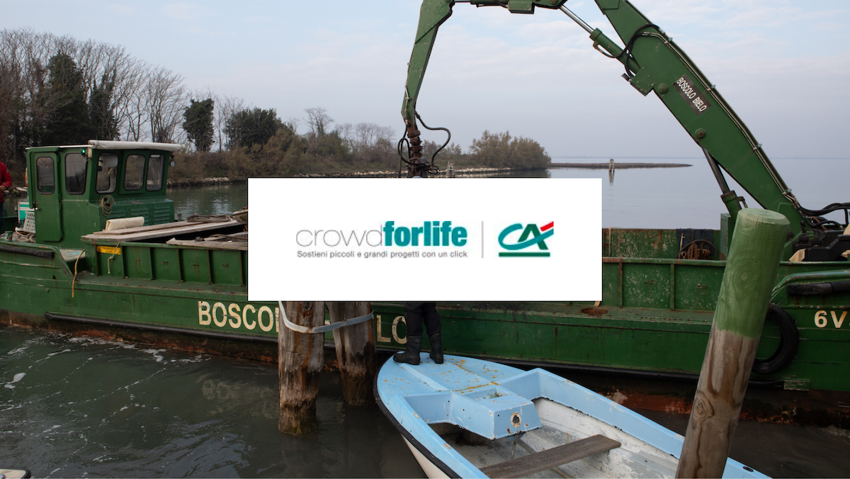 Venice Lagoon Plastic Free Selected for the Crédit Agricole For Dream Initiative