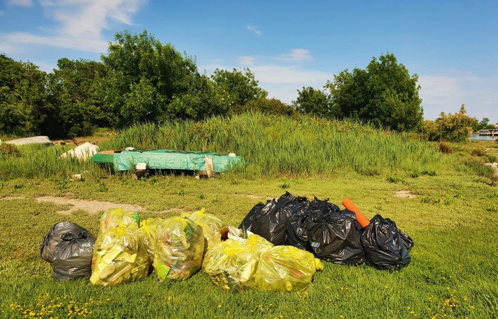 capitan findus e venice lagoon plastic free