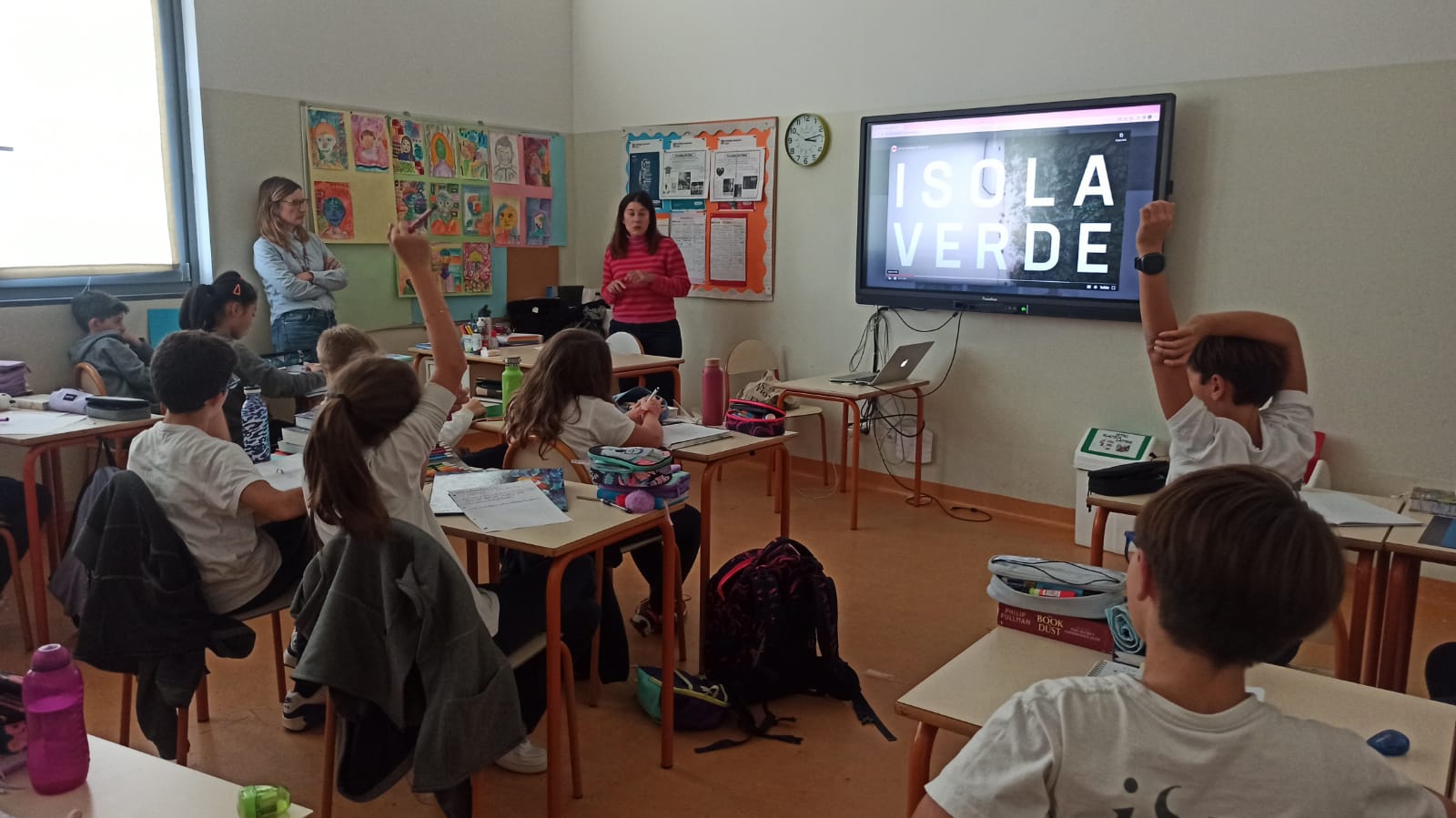 VLPF meets the students of the International School of Venice Middle School